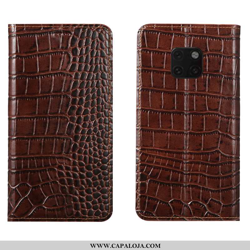 Capas Huawei Mate 20 Rs Protetoras Couro Telemóvel Antiqueda Vermelho, Capa Huawei Mate 20 Rs Couro 