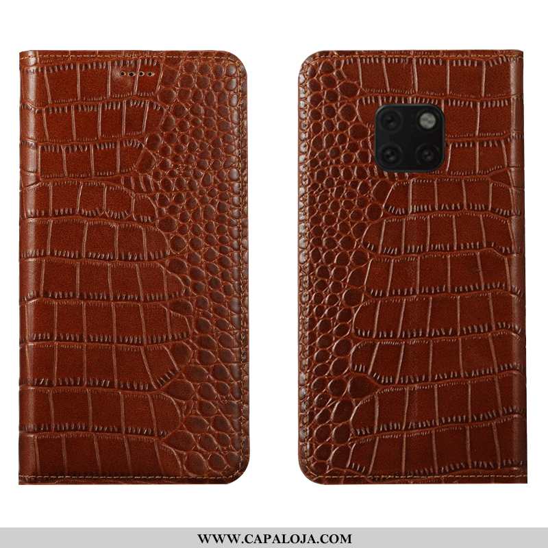 Capas Huawei Mate 20 Rs Protetoras Couro Telemóvel Antiqueda Vermelho, Capa Huawei Mate 20 Rs Couro 