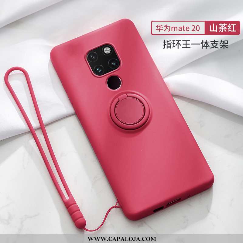 Capas Huawei Mate 20 Slim Antiqueda Super Suporte Vermelho, Capa Huawei Mate 20 Tendencia Online