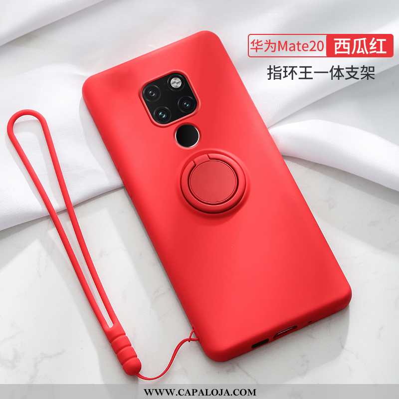 Capas Huawei Mate 20 Slim Antiqueda Super Suporte Vermelho, Capa Huawei Mate 20 Tendencia Online