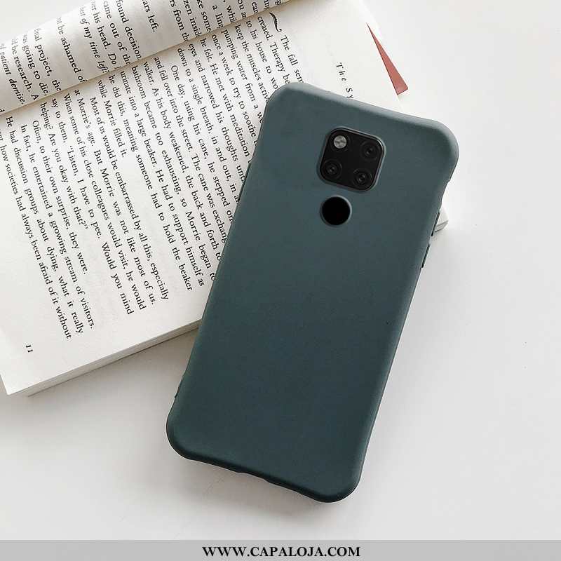 Capas Huawei Mate 20 Tendencia Suporte Casaco Verde, Capa Huawei Mate 20 Personalizado Online