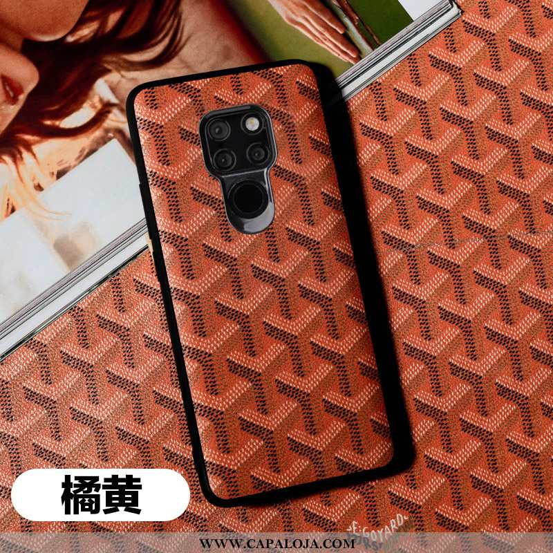 Capas Huawei Mate 20 X Couro Telemóvel Feminino Verde, Capa Huawei Mate 20 X Tendencia Barato