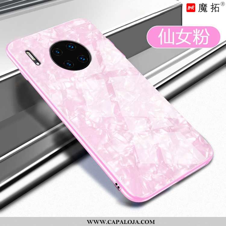 Capas Huawei Mate 30 Cordao Vidro Antiqueda Rosa, Capa Huawei Mate 30 Personalizado Venda