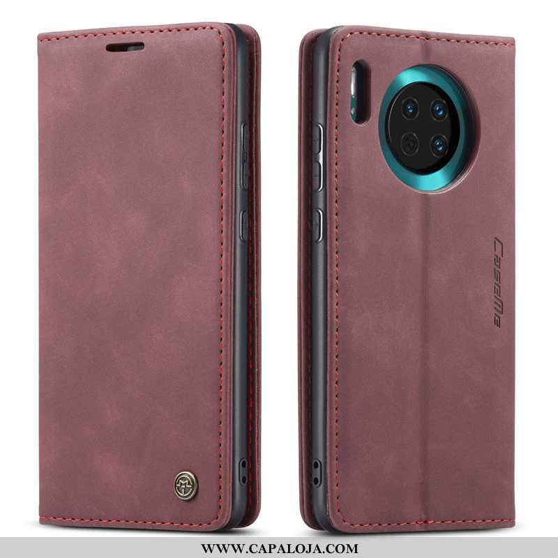 Capas Huawei Mate 30 Couro Legitimo Cover Marrom Telemóvel Castanho, Capa Huawei Mate 30 Couro Onlin