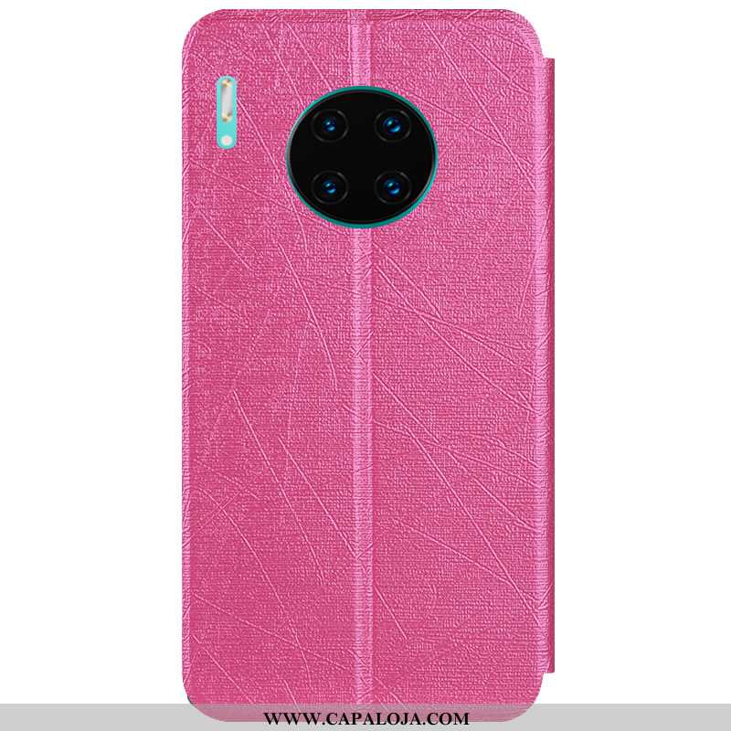 Capas Huawei Mate 30 Couro Telemóvel Masculino Protetoras Rosa, Capa Huawei Mate 30 Soft Comprar