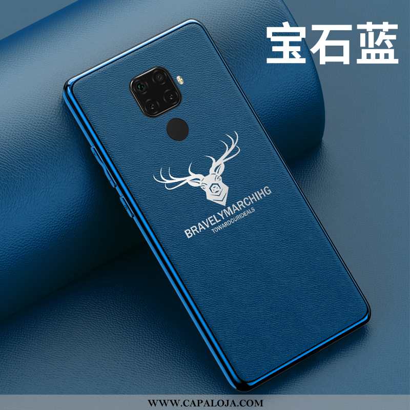 Capas Huawei Mate 30 Lite Protetoras Couro Antiqueda Feminino Laranja, Capa Huawei Mate 30 Lite Esti