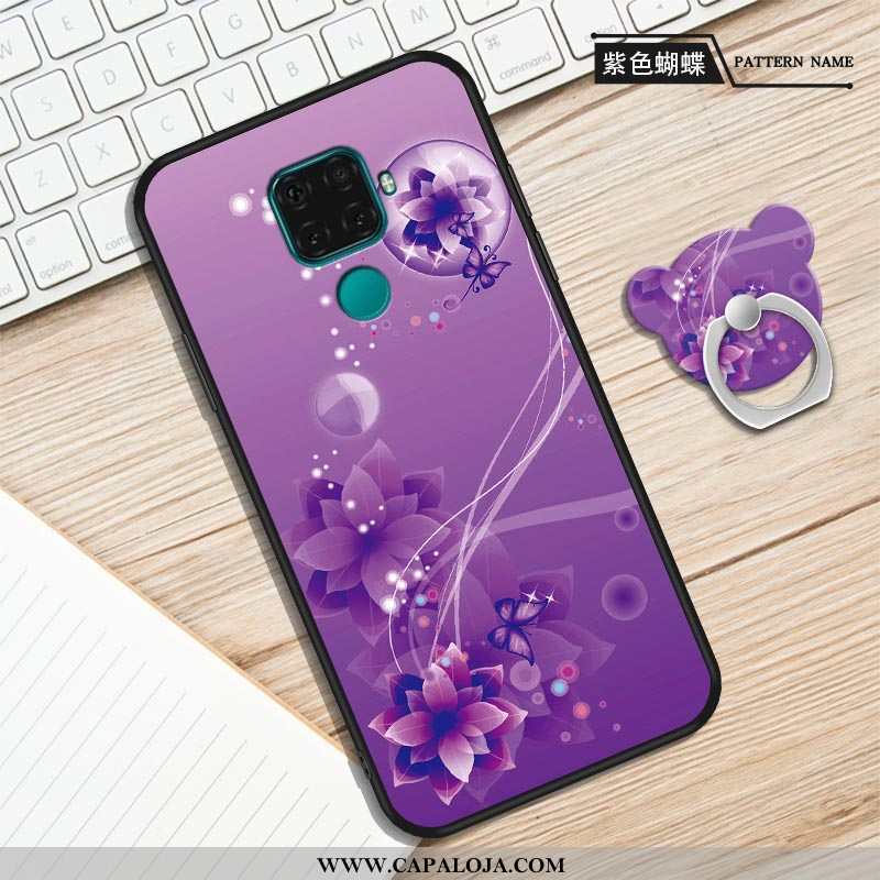 Capas Huawei Mate 30 Lite Soft Antiqueda Telemóvel Cases Roxo, Capa Huawei Mate 30 Lite Protetoras O