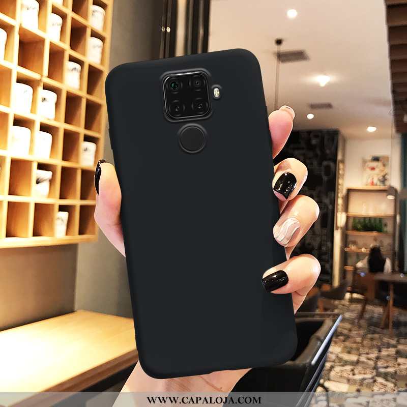 Capas Huawei Mate 30 Lite Soft Masculino Aço Preto, Capa Huawei Mate 30 Lite Protetoras Venda