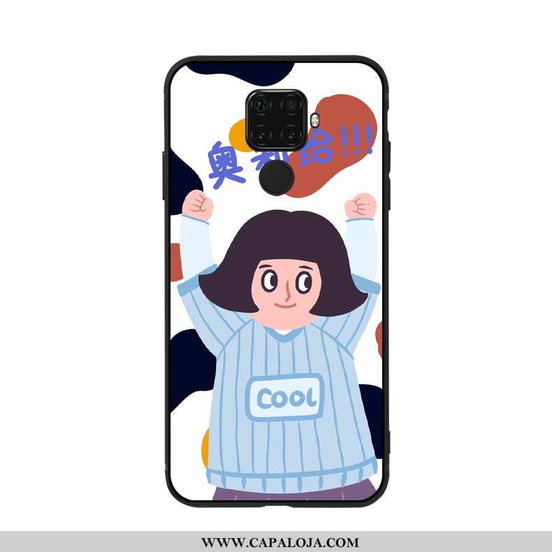 Capas Huawei Mate 30 Lite Tendencia Azul Originais Cases, Capa Huawei Mate 30 Lite Soft Barato