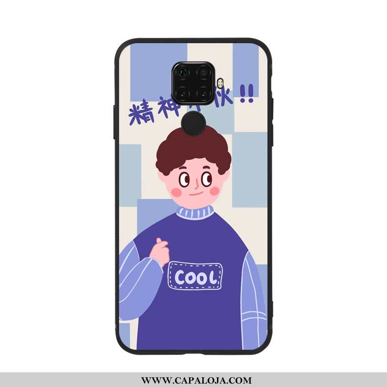 Capas Huawei Mate 30 Lite Tendencia Azul Originais Cases, Capa Huawei Mate 30 Lite Soft Barato