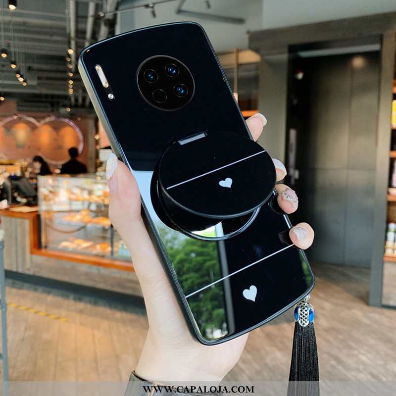 Capas Huawei Mate 30 Personalizado Silicone Vermelha Preto, Capa Huawei Mate 30 Criativas Online