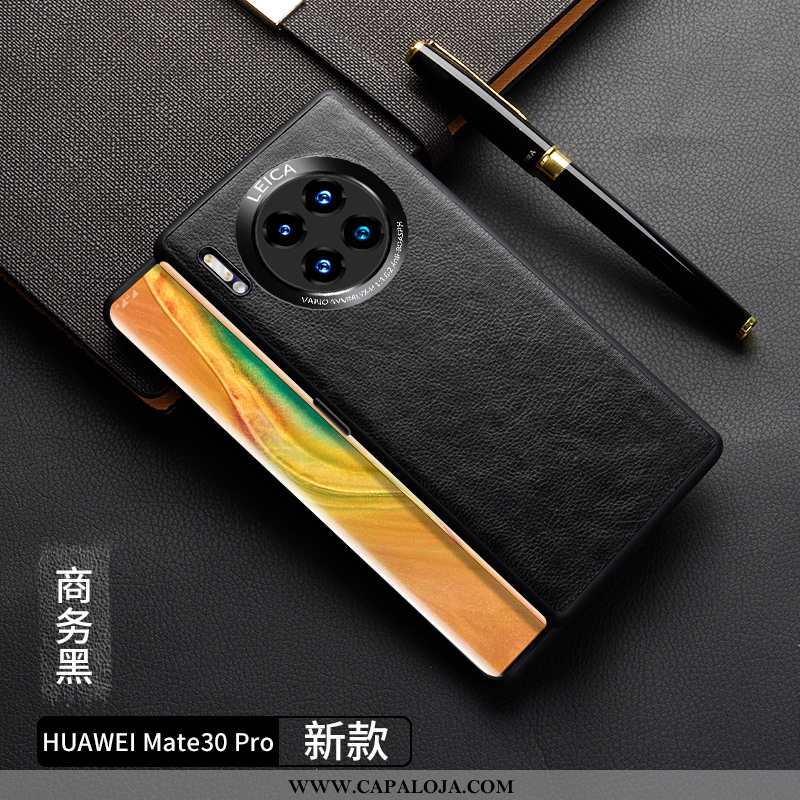 Capas Huawei Mate 30 Pro Couro De Grau Completa Laranja, Capa Huawei Mate 30 Pro Protetoras Barato