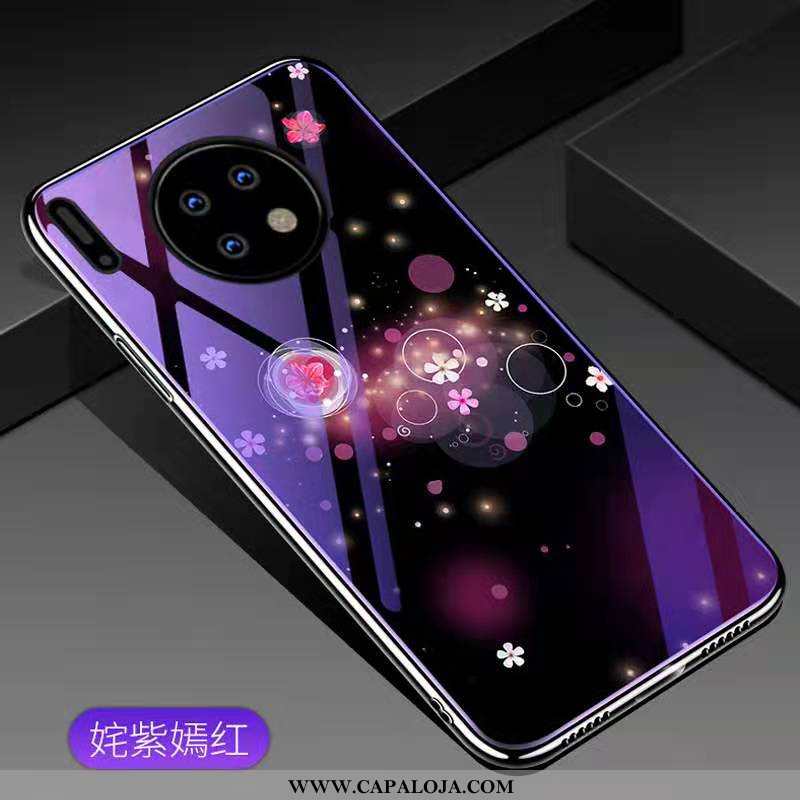 Capas Huawei Mate 30 Pro Moda Antiqueda Tendencia Roxo, Capa Huawei Mate 30 Pro Personalizada Barato