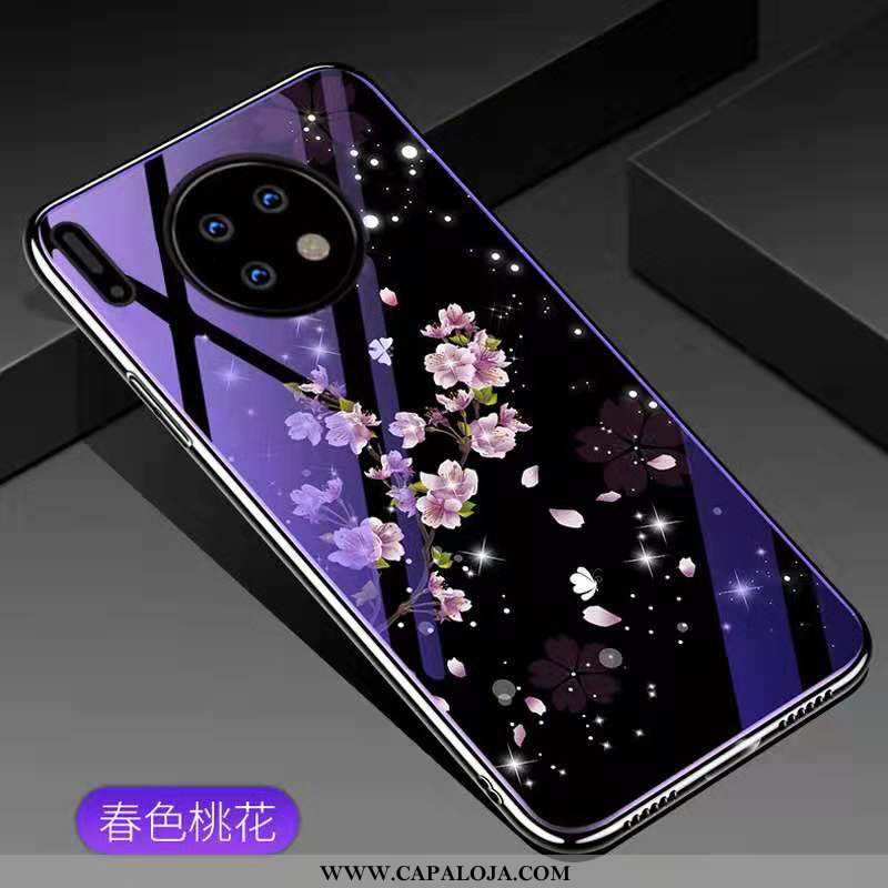 Capas Huawei Mate 30 Pro Moda Antiqueda Tendencia Roxo, Capa Huawei Mate 30 Pro Personalizada Barato