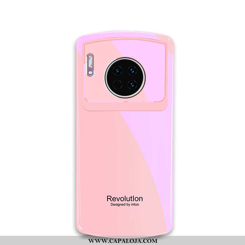 Capas Huawei Mate 30 Pro Silicone Cases Antiqueda Rosa, Capa Huawei Mate 30 Pro Criativas Baratas