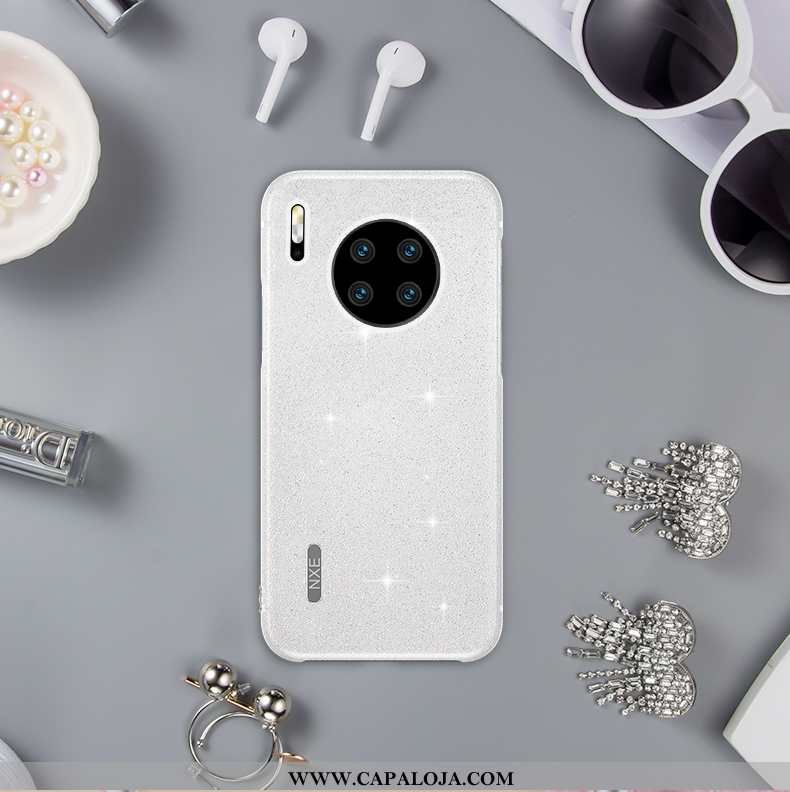 Capas Huawei Mate 30 Pro Super Malha Branco Nova, Capa Huawei Mate 30 Pro Estiloso Venda