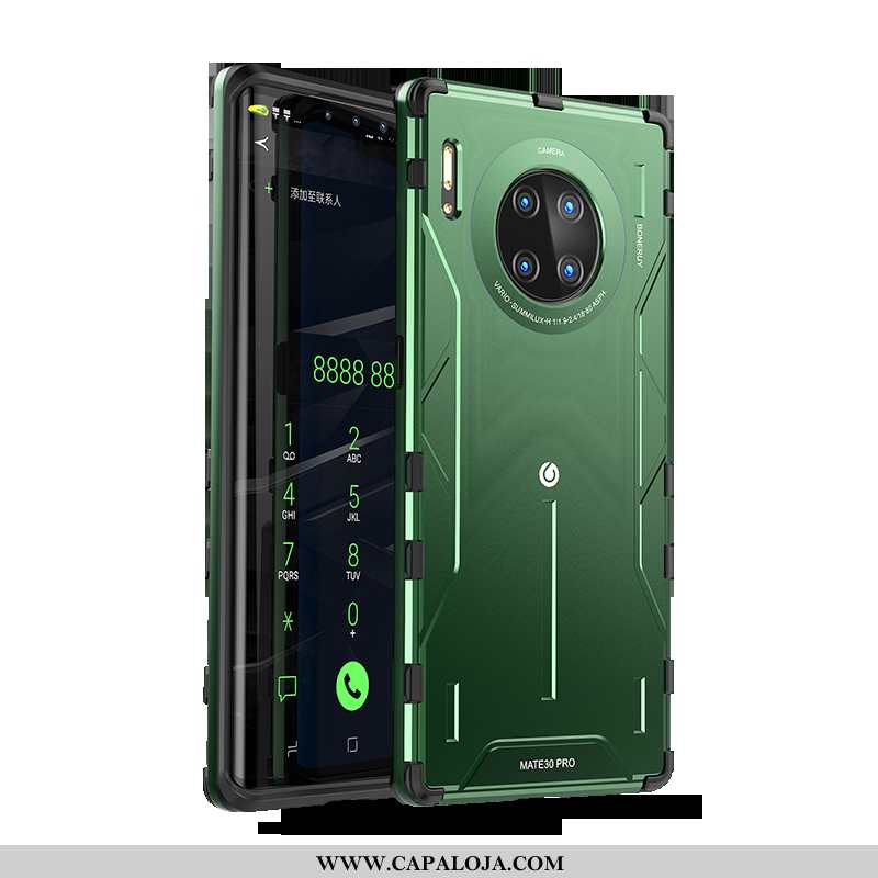 Capas Huawei Mate 30 Pro Tendencia Masculino Feminino Protetoras Verde, Capa Huawei Mate 30 Pro Supe