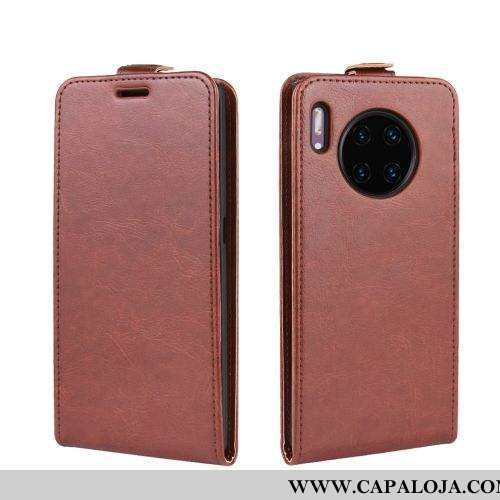 Capas Huawei Mate 30 Protetoras Cover Telemóvel Castanho, Capa Huawei Mate 30 Couro Comprar