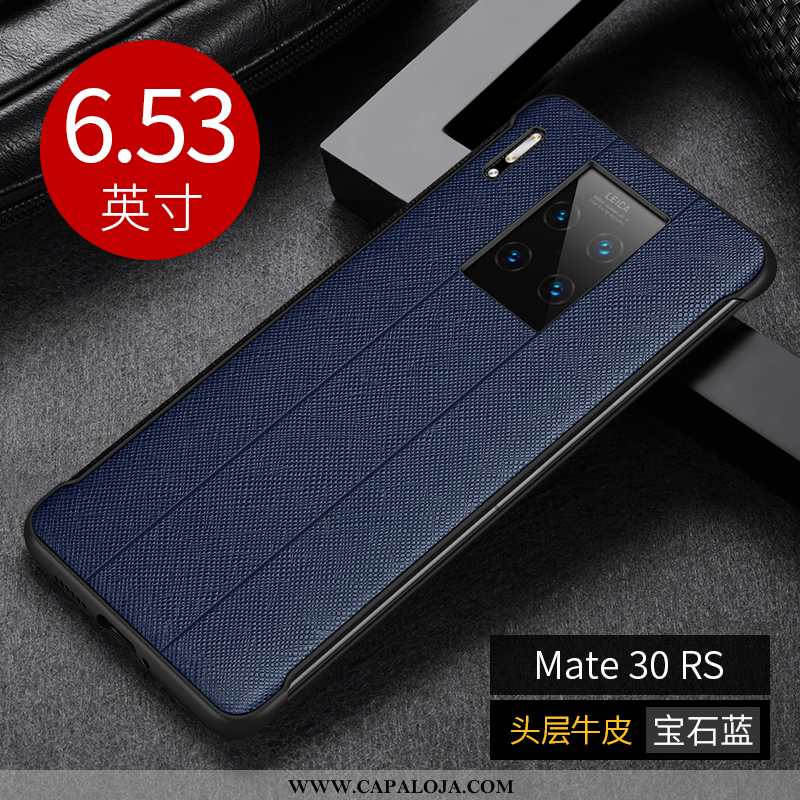 Capas Huawei Mate 30 Rs Protetoras Couro Business Completa Bordô, Capa Huawei Mate 30 Rs Criativas B