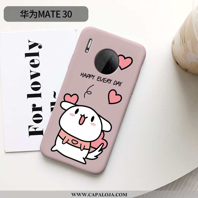 Capas Huawei Mate 30 Silicone Feminino Personalizado Criativas Rosa, Capa Huawei Mate 30 Fosco Barat