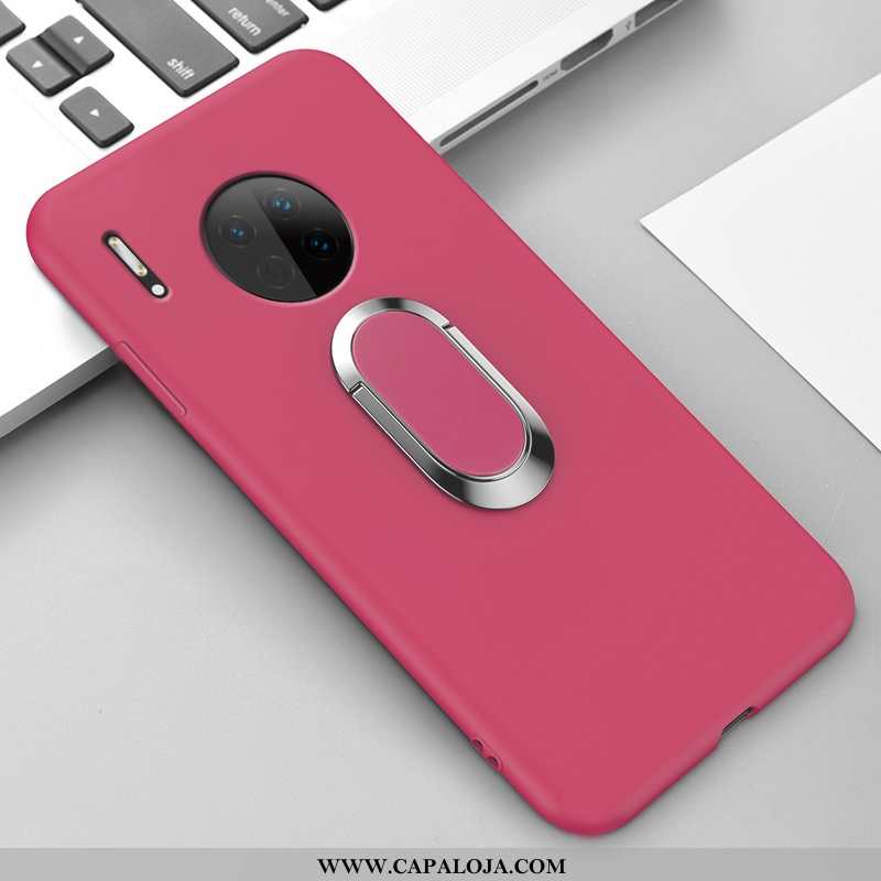 Capas Huawei Mate 30 Silicone Suporte Completa Casal Rosa, Capa Huawei Mate 30 Protetoras Baratas