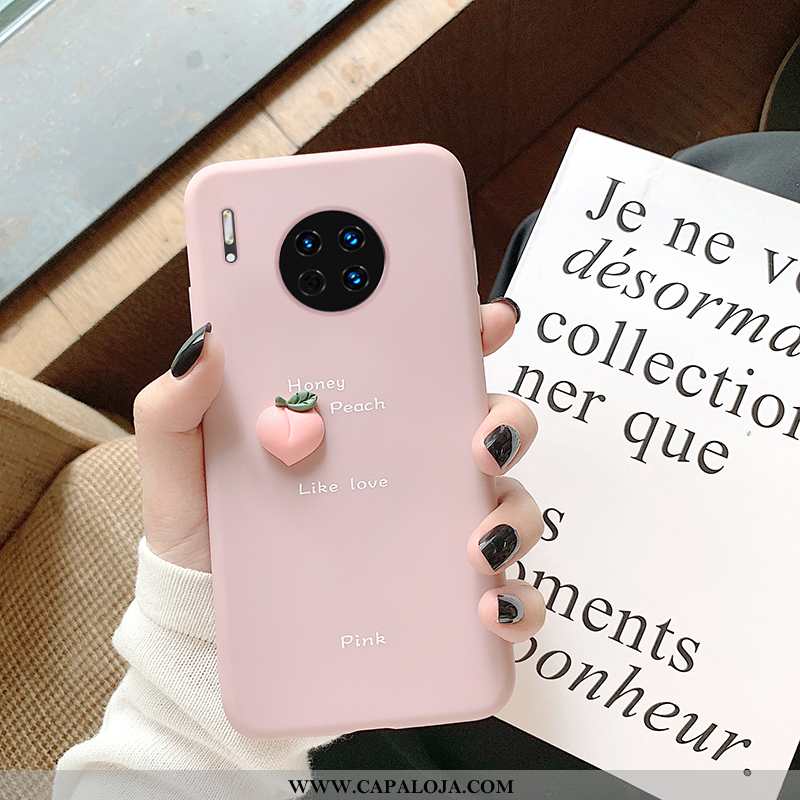 Capas Huawei Mate 30 Tendencia Feminino Antiqueda Personalizado Rosa, Capa Huawei Mate 30 Soft Venda