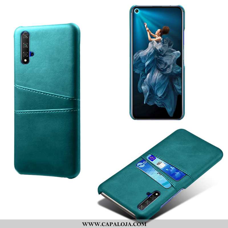 Capas Huawei Nova 5t Couro Verde Antiqueda Cases, Capa Huawei Nova 5t Protetoras Online