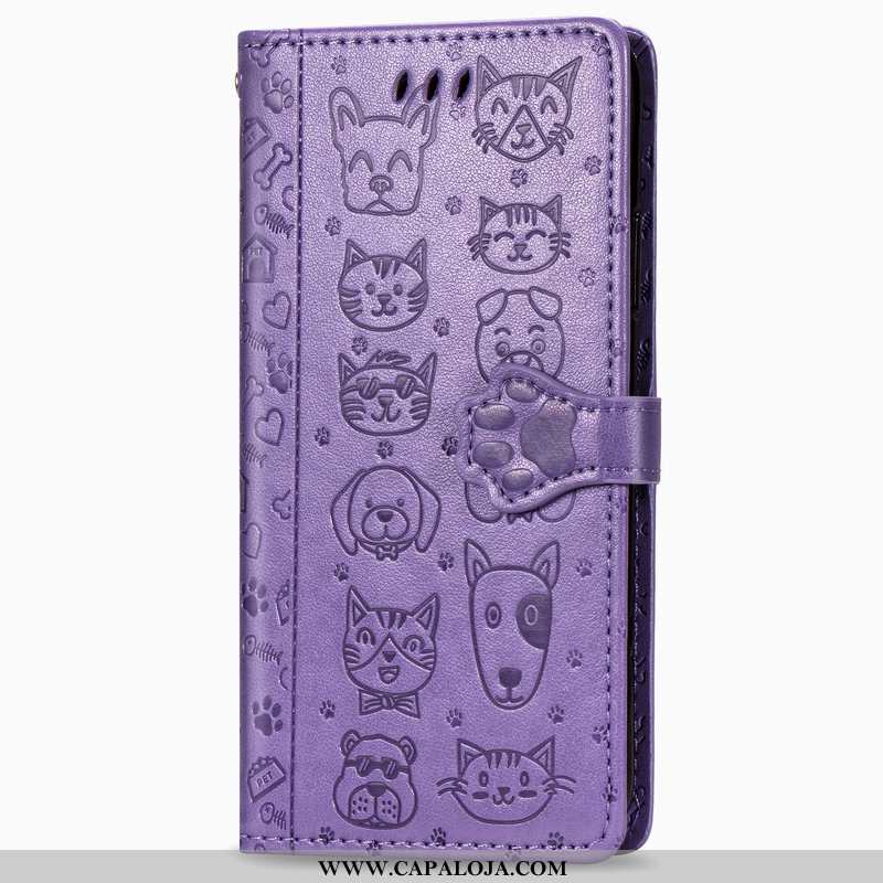 Capas Huawei Nova 5t Desenho Animado Telemóvel Feminino Roxa Roxo, Capa Huawei Nova 5t Bonitos Barat