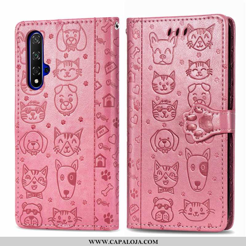 Capas Huawei Nova 5t Desenho Animado Telemóvel Feminino Roxa Roxo, Capa Huawei Nova 5t Bonitos Barat