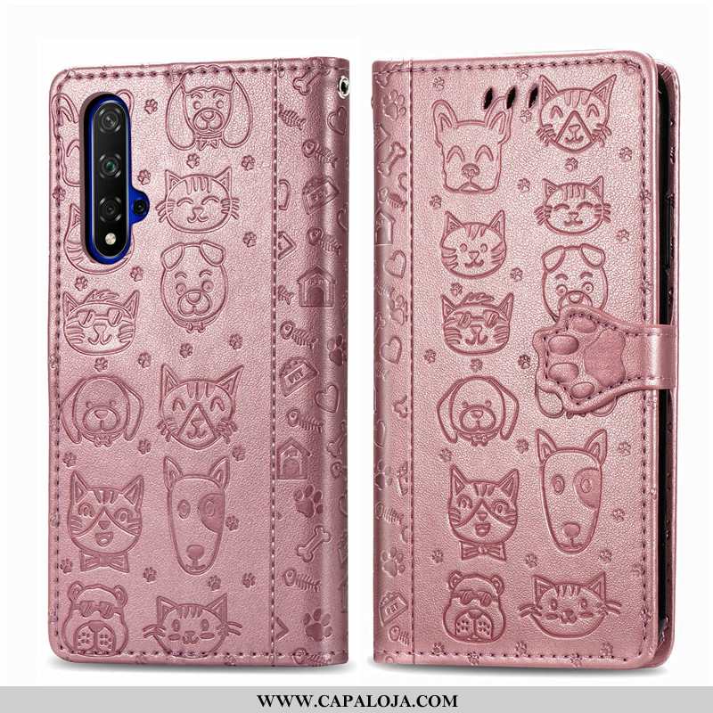 Capas Huawei Nova 5t Desenho Animado Telemóvel Feminino Roxa Roxo, Capa Huawei Nova 5t Bonitos Barat