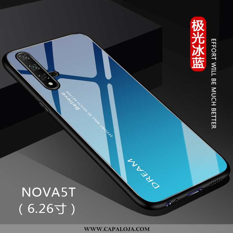 Capas Huawei Nova 5t Protetoras Lisas Slim Preto, Capa Huawei Nova 5t Vidro Venda