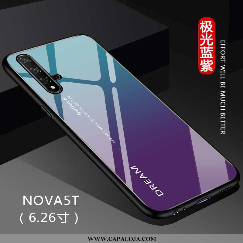 Capas Huawei Nova 5t Protetoras Lisas Slim Preto, Capa Huawei Nova 5t Vidro Venda