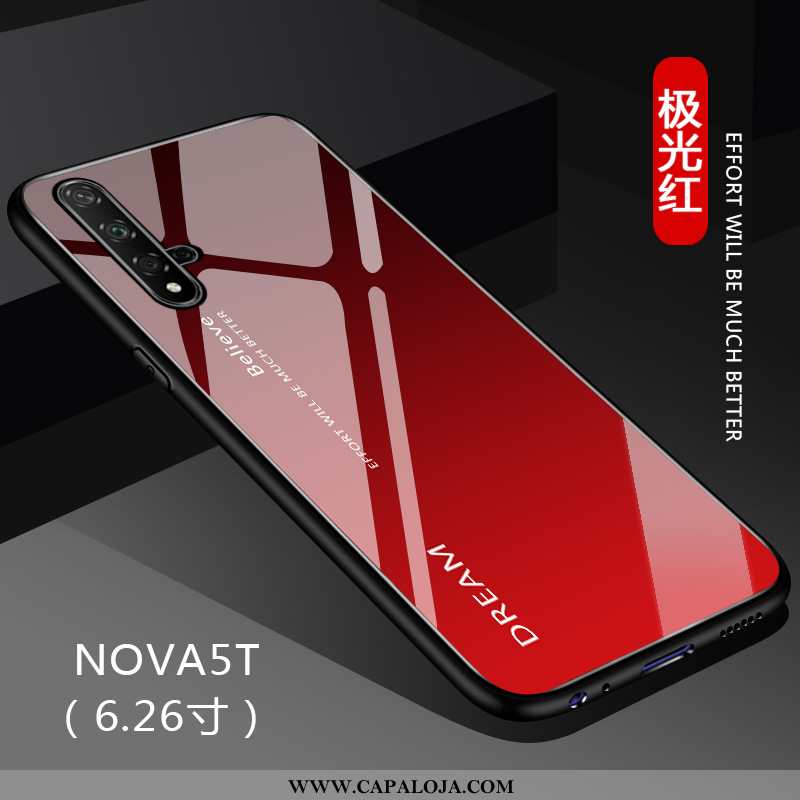 Capas Huawei Nova 5t Protetoras Lisas Slim Preto, Capa Huawei Nova 5t Vidro Venda