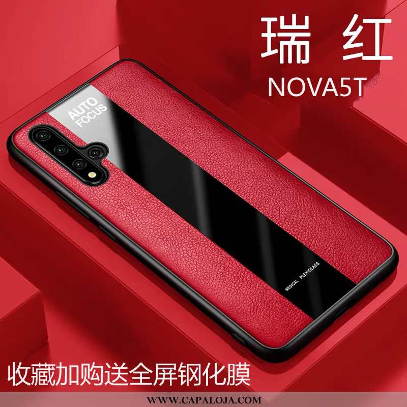 Capas Huawei Nova 5t Soft Preto Telemóvel Completa, Capa Huawei Nova 5t Protetoras Comprar