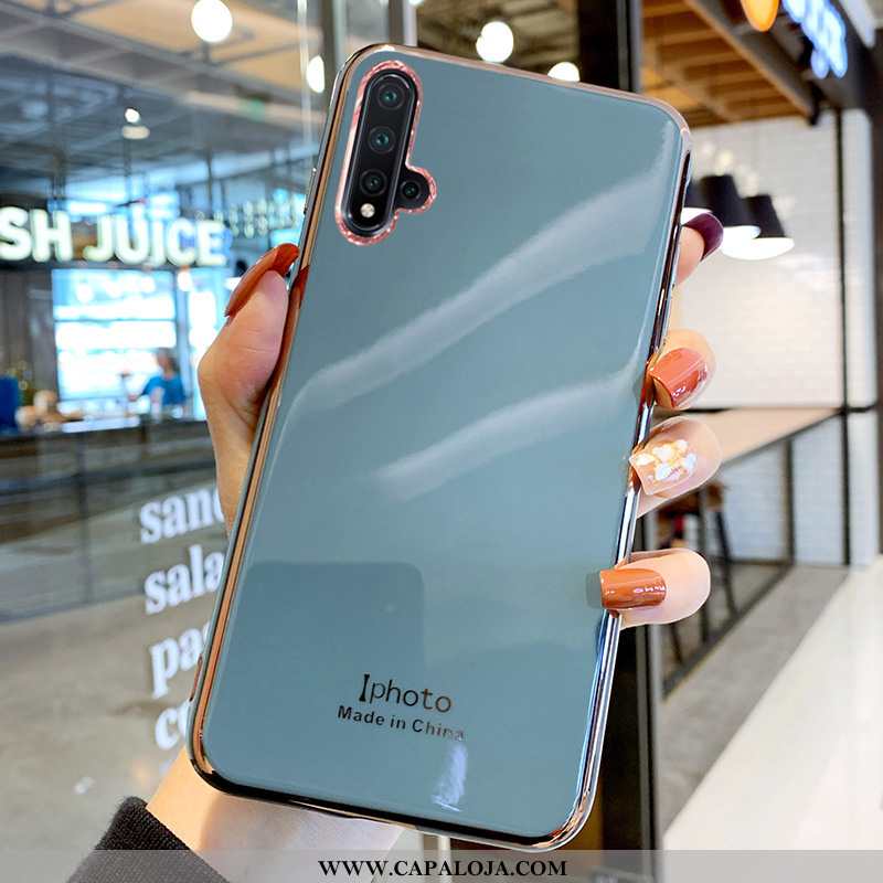 Capas Huawei Nova 5t Soft Silicone Telemóvel Vermelha Verde, Capa Huawei Nova 5t Protetoras Venda