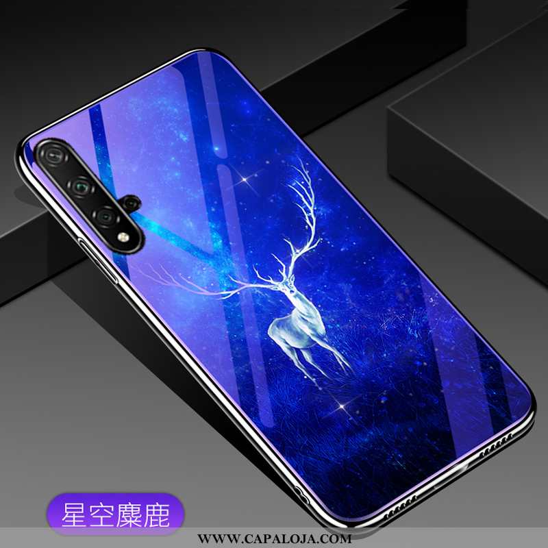 Capas Huawei Nova 5t Tendencia Azul Estilosas Blu, Capa Huawei Nova 5t Vidro Venda