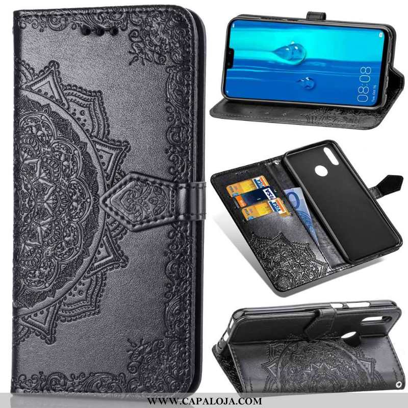 Capas Huawei P Smart+ 2020 Cordao Preto 2020, Capa Huawei P Smart+ 2020 Couro Baratos