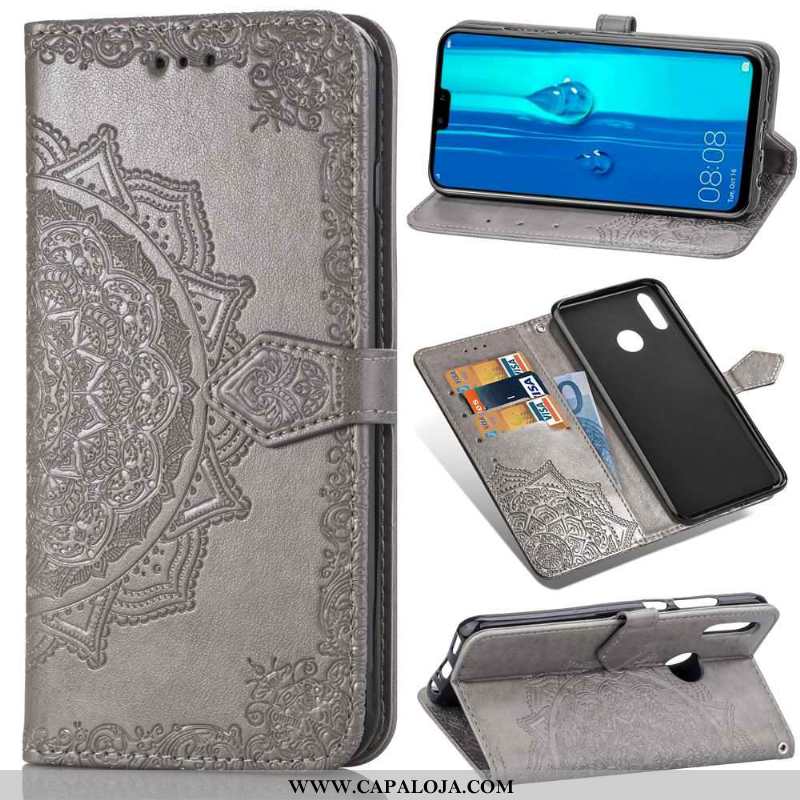 Capas Huawei P Smart+ 2020 Cordao Preto 2020, Capa Huawei P Smart+ 2020 Couro Baratos