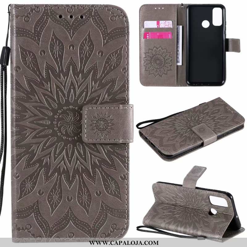 Capas Huawei P Smart 2020 Couro Antiqueda Azul, Capa Huawei P Smart 2020 Telemóvel Venda