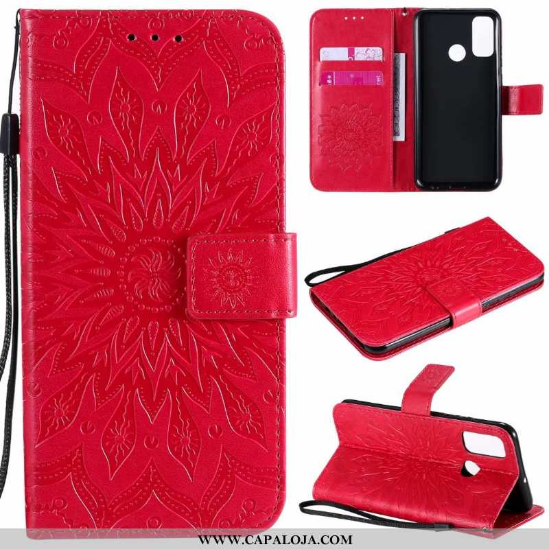 Capas Huawei P Smart 2020 Couro Antiqueda Azul, Capa Huawei P Smart 2020 Telemóvel Venda