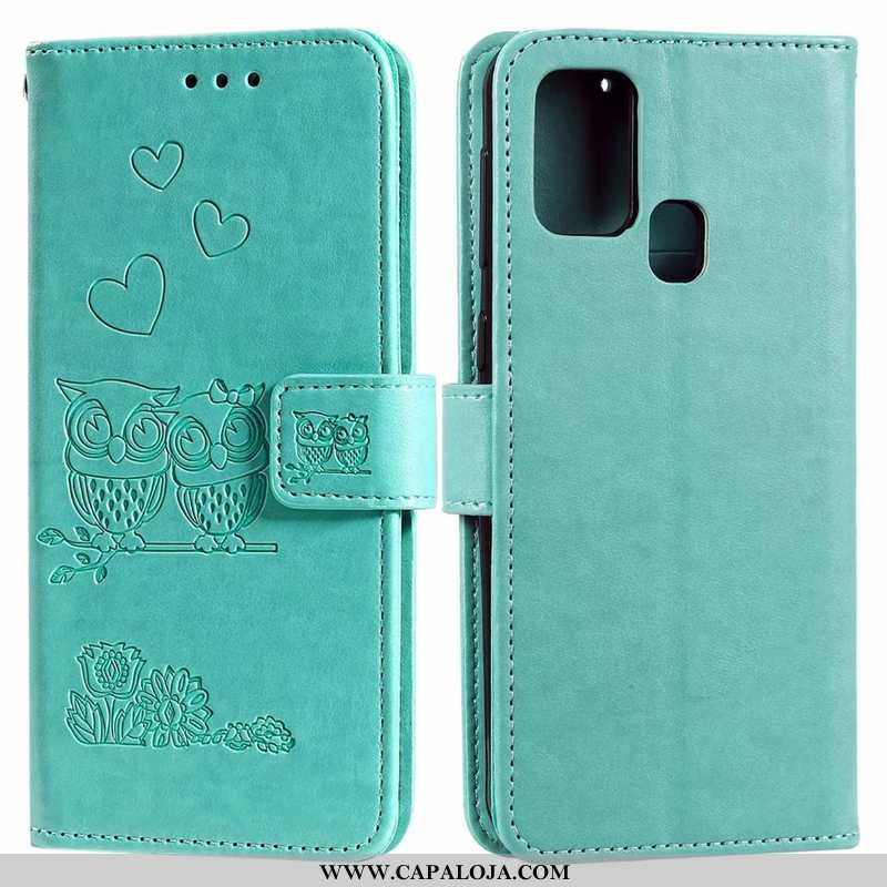 Capas Huawei P Smart 2020 Couro Telemóvel Cases Cover Roxo, Capa Huawei P Smart 2020 Online