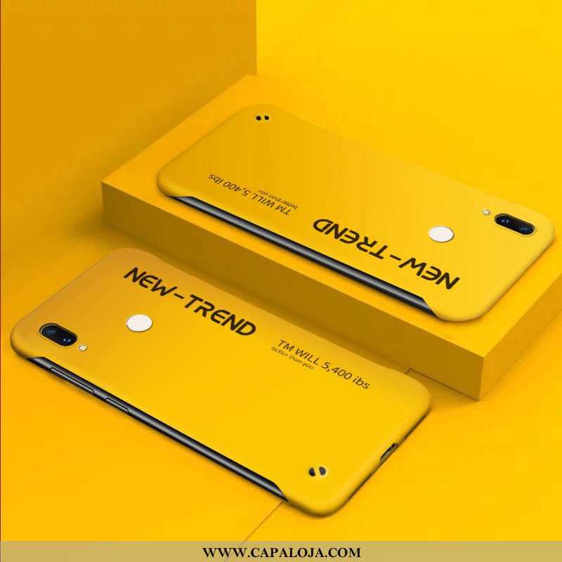 Capas Huawei P Smart 2020 Criativas Tendencia Resistente Amarelo, Capa Huawei P Smart 2020 Slim Bara