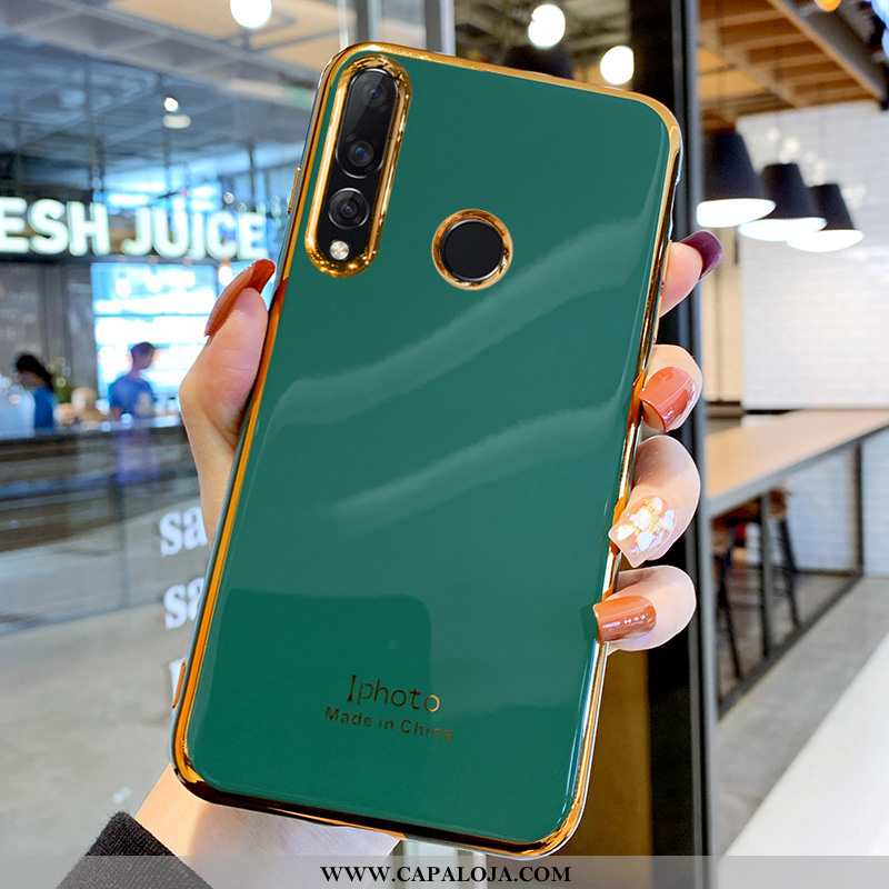 Capas Huawei P Smart+ 2020 Personalizado Verde Malha Azul Turquesa, Capa Huawei P Smart+ 2020 Tenden