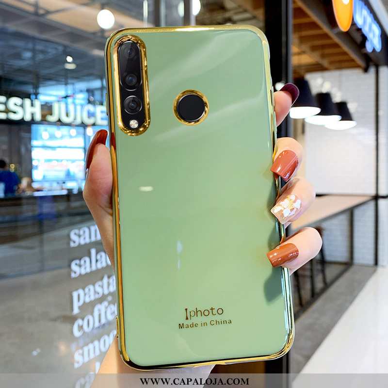 Capas Huawei P Smart+ 2020 Personalizado Verde Malha Azul Turquesa, Capa Huawei P Smart+ 2020 Tenden