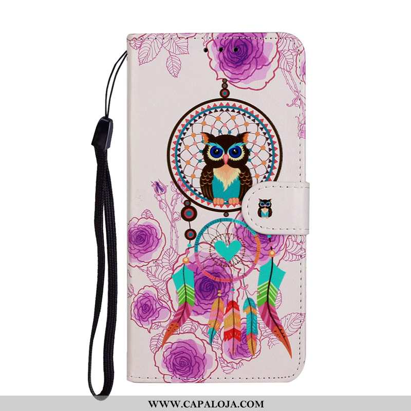 Capas Huawei P Smart 2020 Protetoras Telemóvel Vermelha Rosa, Capa Huawei P Smart 2020 Couro Baratas