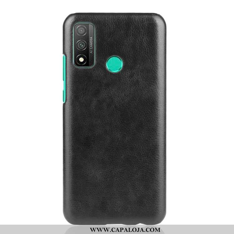 Capas Huawei P Smart 2020 Tendencia Personalizada Couro Preto, Capa Huawei P Smart 2020 Fosco Barata