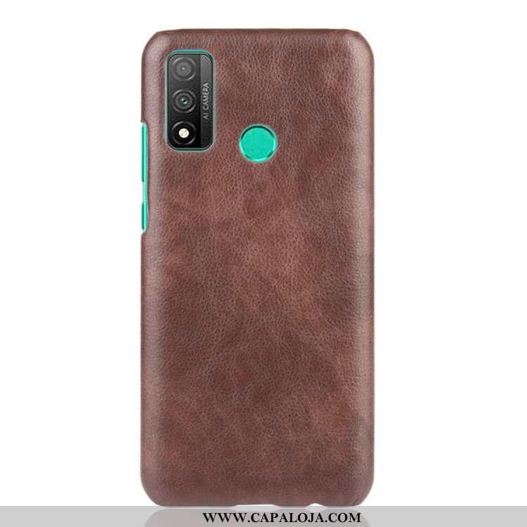 Capas Huawei P Smart 2020 Tendencia Personalizada Couro Preto, Capa Huawei P Smart 2020 Fosco Barata