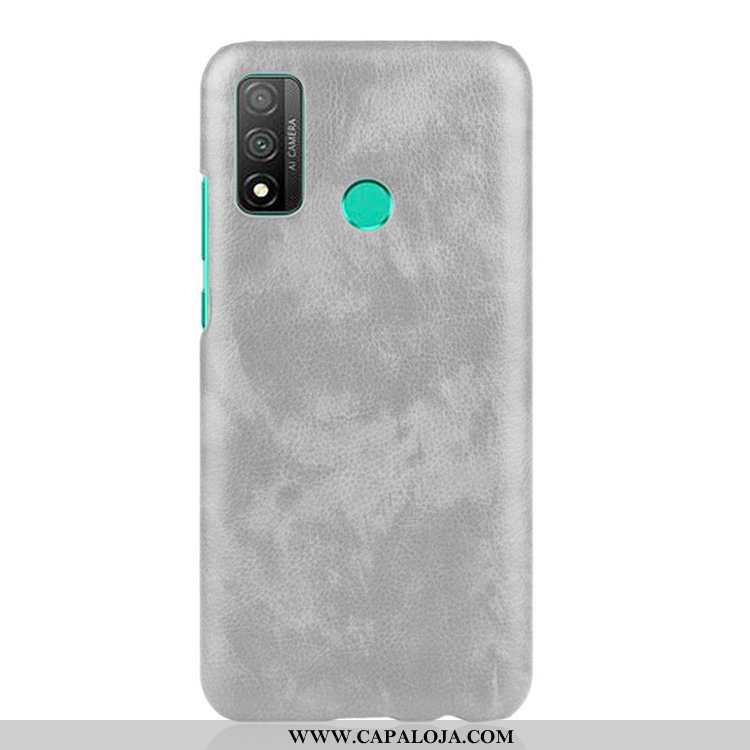 Capas Huawei P Smart 2020 Tendencia Personalizada Couro Preto, Capa Huawei P Smart 2020 Fosco Barata