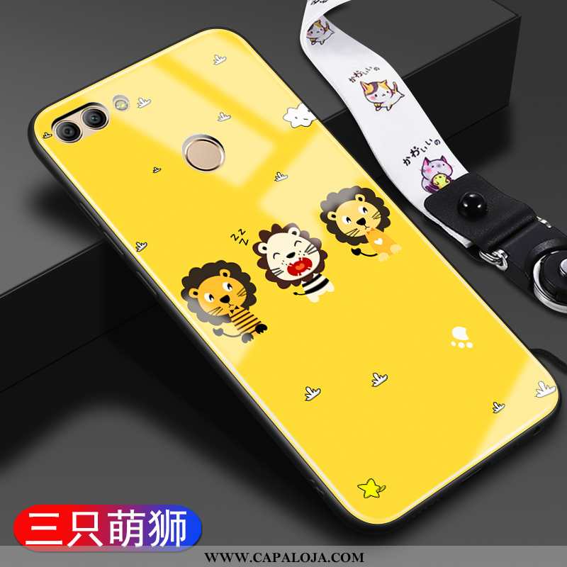 Capas Huawei P Smart Protetoras Masculino Cases Antiqueda Amarelo, Capa Huawei P Smart Silicone Vend