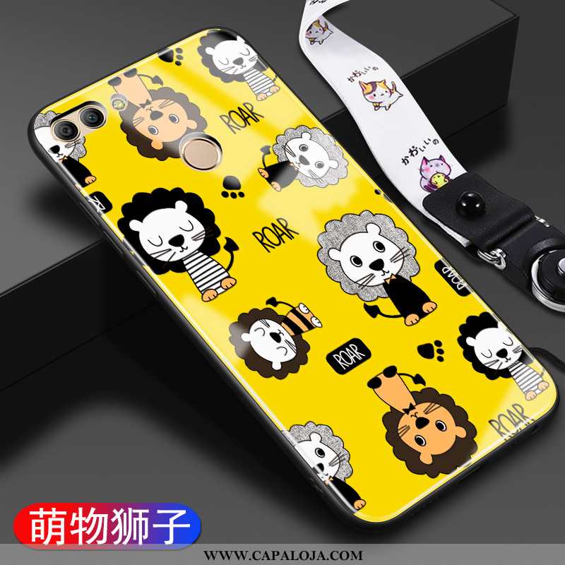 Capas Huawei P Smart Protetoras Masculino Cases Antiqueda Amarelo, Capa Huawei P Smart Silicone Vend